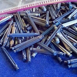 K'NEX 54mm rods blue, lt blue, gray